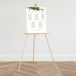 This is a natural kitten by Minted called large standing easel in standard