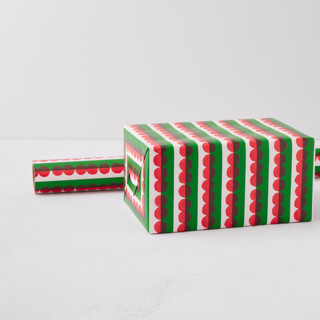 This is a festive wrapping paper by Carrie ONeal called funk in standard