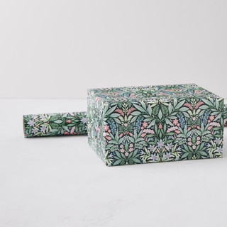 This is a lush wrapping paper by Kristen Smith called floral texture in standard