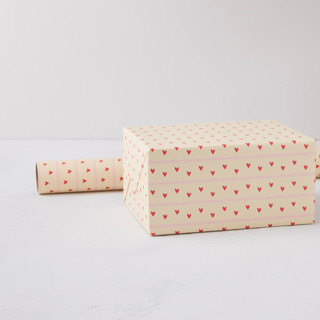 This is a bubblegum wrapping paper by Tina Faselli called a little love in standard