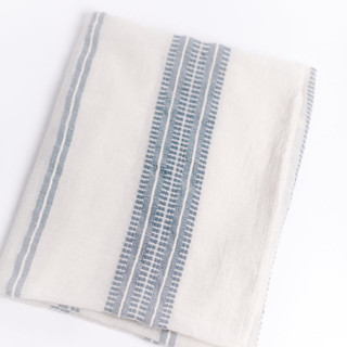 This is a blue throw blankets by Powered By People called baby swaddle blanket - light blue in standard