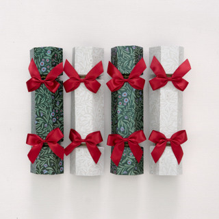 This is a green holiday decorations by Lottie Aldarwish called luxury christmas crackers "heritage" in standard